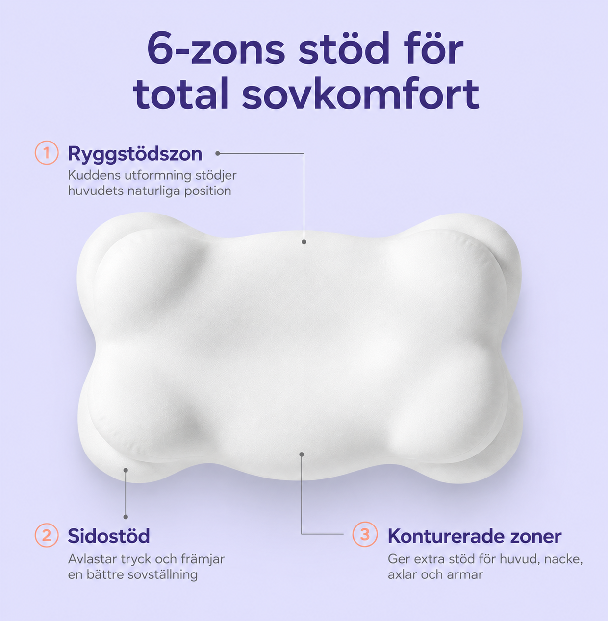 Sovbra - Original nackkudde